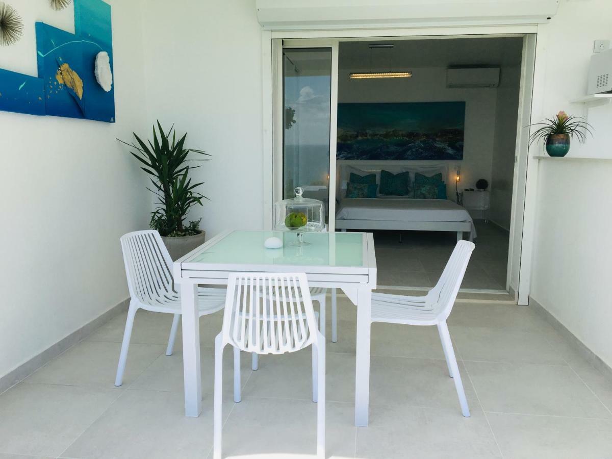 Studio Cozy Melissa Elegance - Guadeloupe , Le Gosier , Dampierre - Avec Pleine Vue Mer - Ocean A 180 Degres Ngoại thất bức ảnh